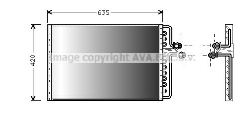 AVA QUALITY COOLING Kondensators, Gaisa kond. sistēma CT5020